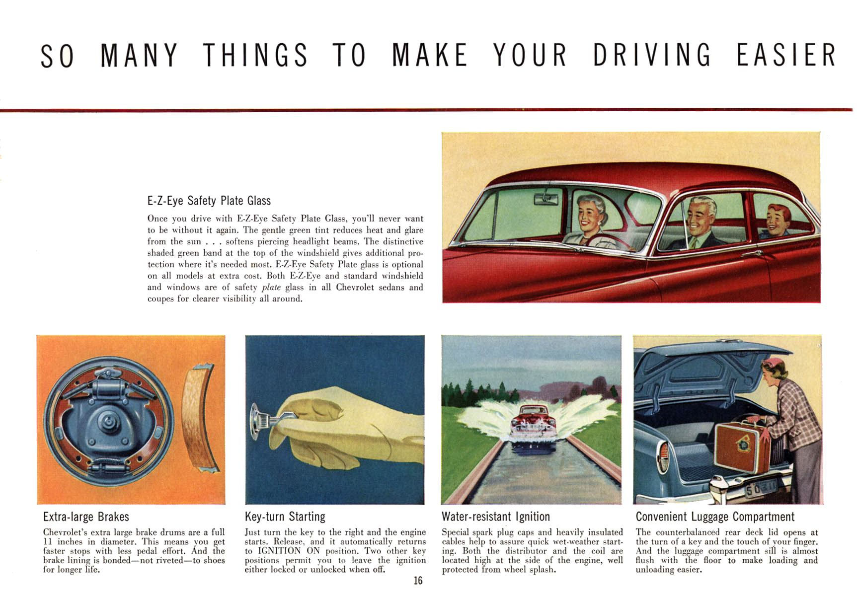 1954 Chevrolet Brochure Page 11